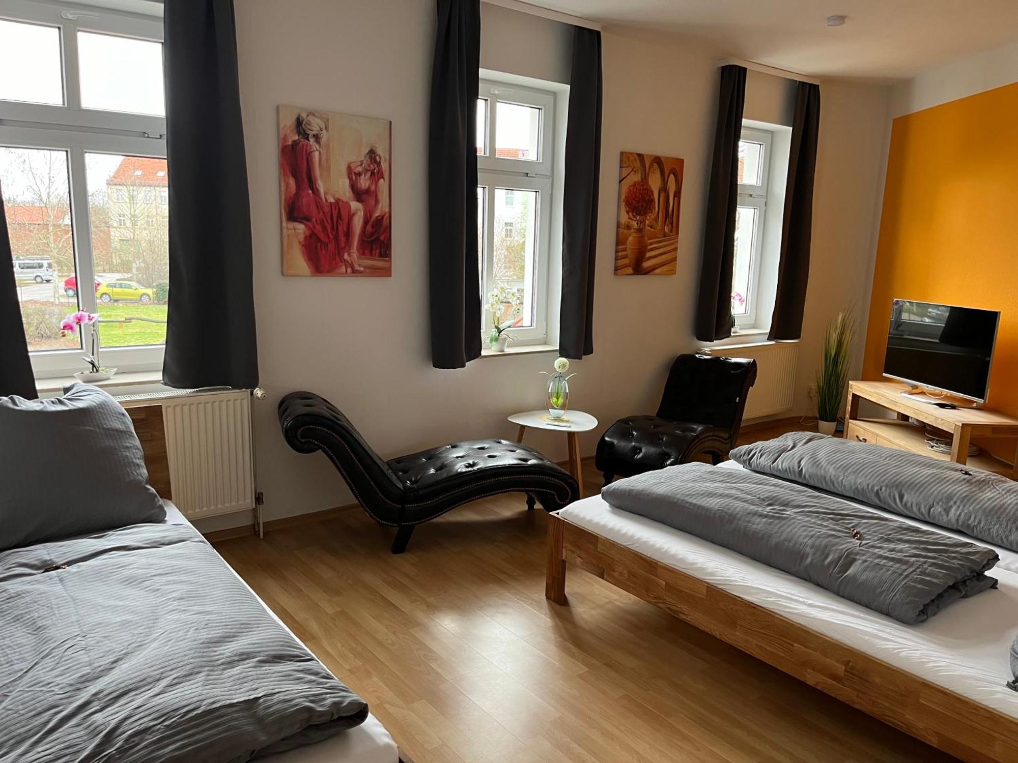 Fewo "Franzi" 5 Personen, Zentrale Lage, Parkplatz Dessau-Rosslau Kültér fotó